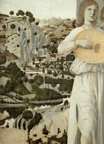 Nativity (detail) by Piero della Francesca